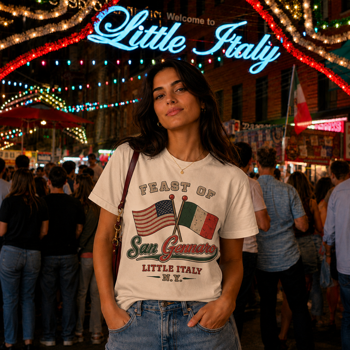 Little Italy Flag Tee