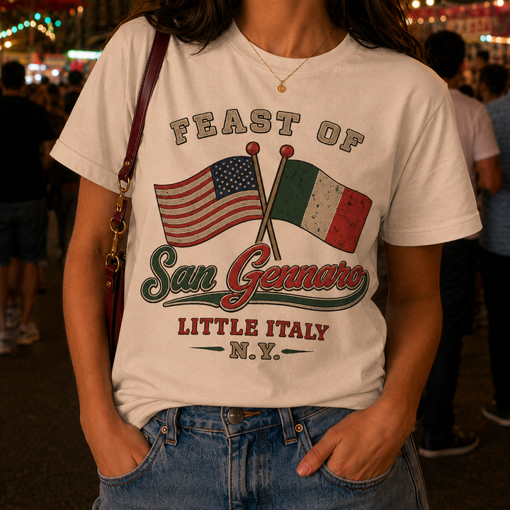 Little Italy Flag Tee