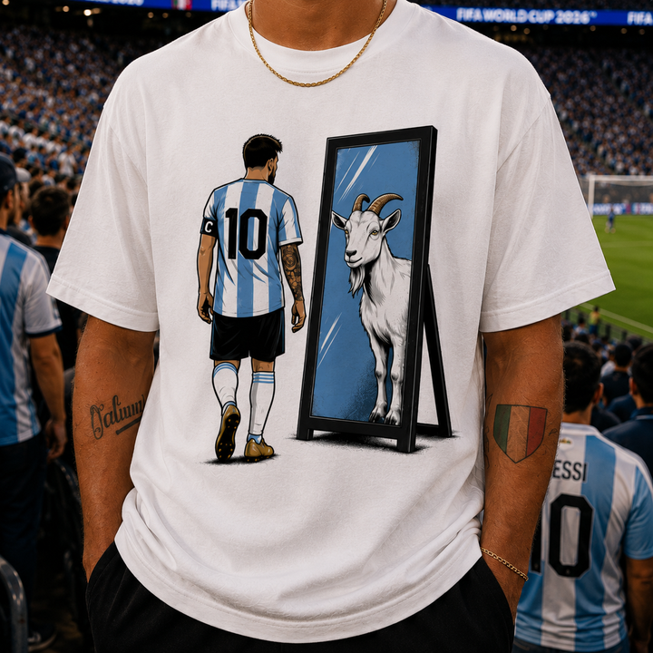 GOAT In The Mirror Tee