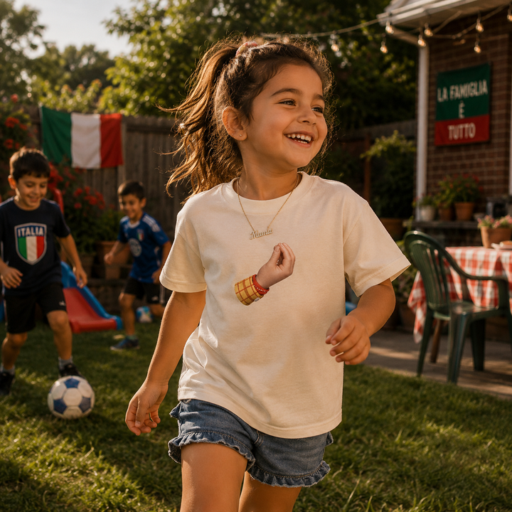 Cowboy Pinched Hand Kids Tee