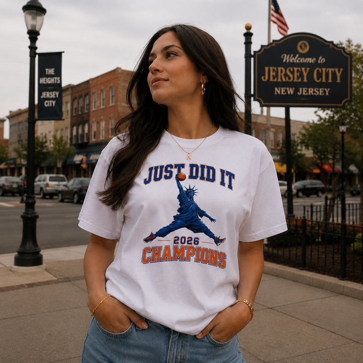 NY Just Did It Tee
