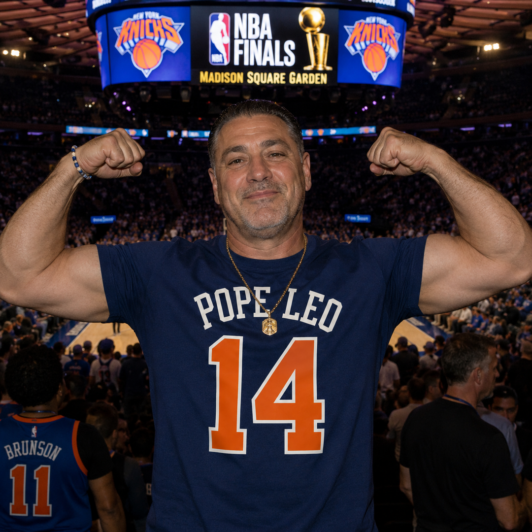 Pope Leo XIV's NY Jersey Tee