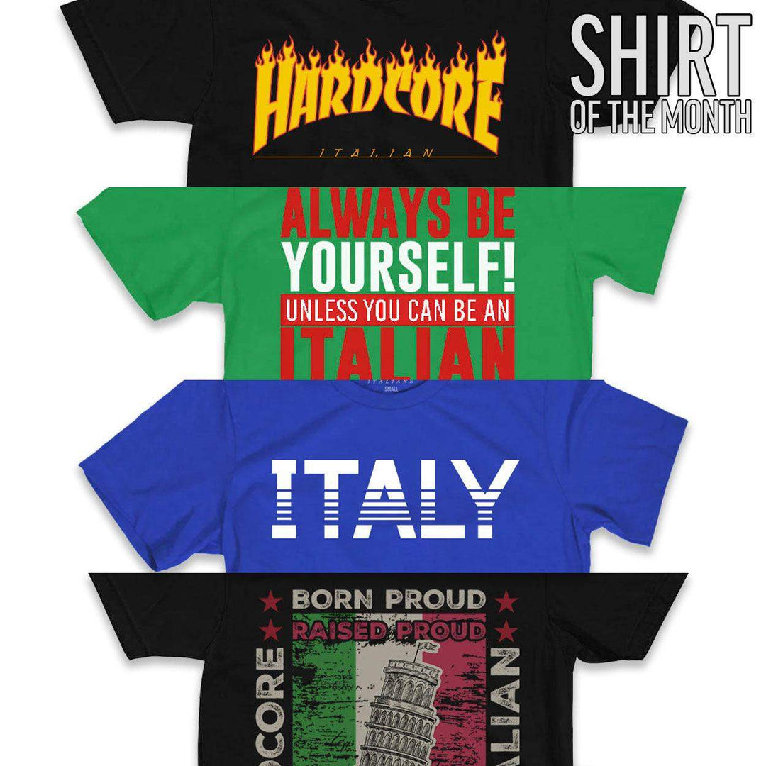 Shirt of the Month Club: 3 Months - Hardcore Italians