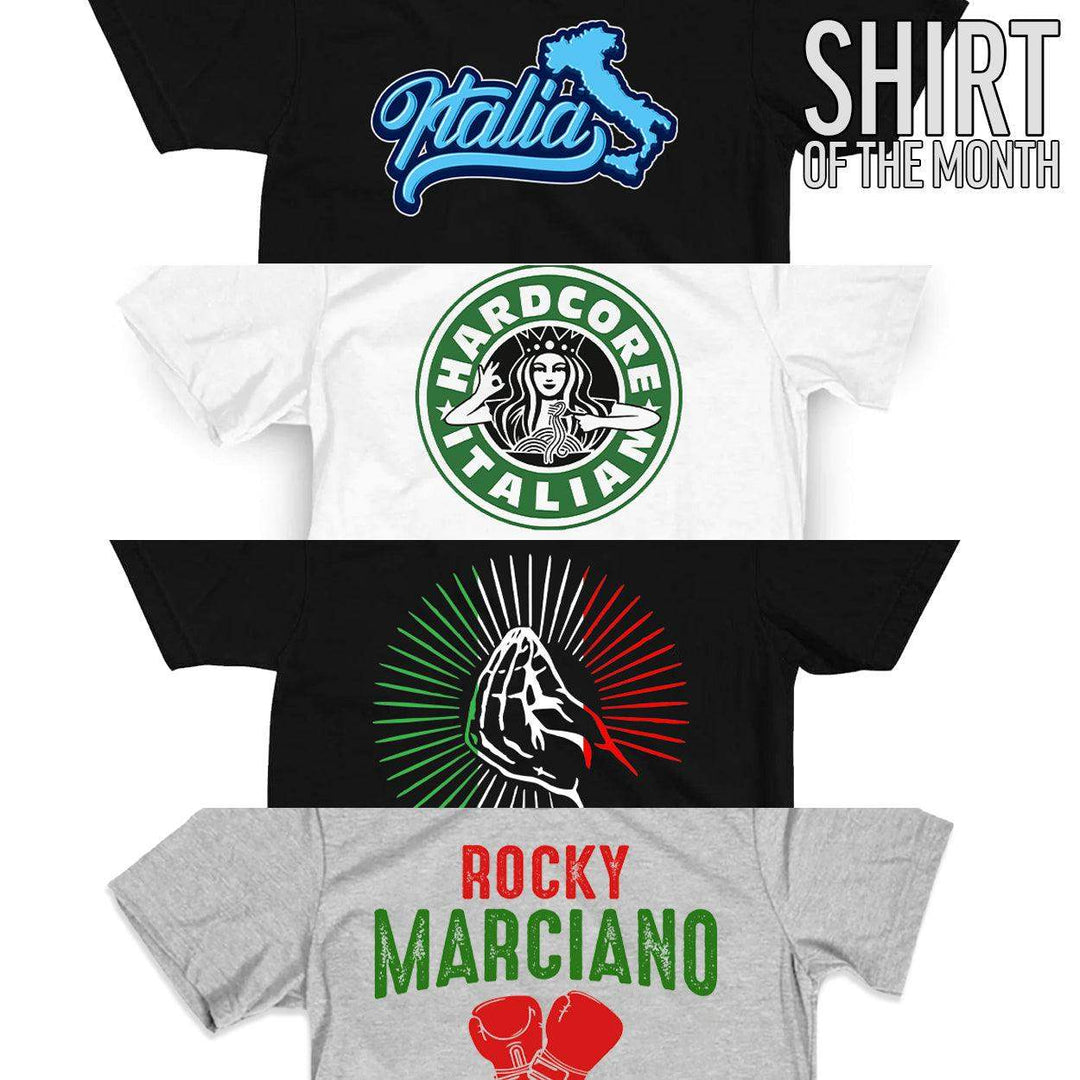 Shirt of the Month Club: 3 Months - Hardcore Italians