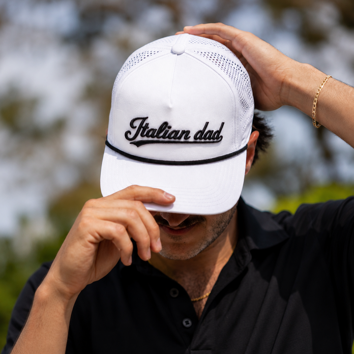 Italian Dad Script Rope Hat