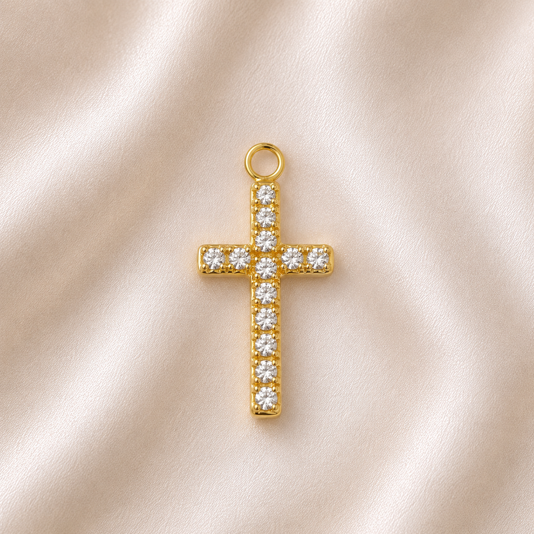 Luce Cross Charm
