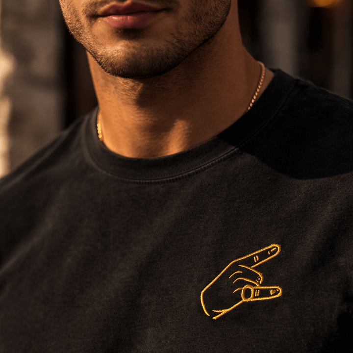 Paulie Point Embroidered Tee