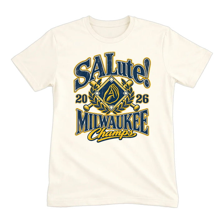 SALute Milwaukee Champs 2026 Tee