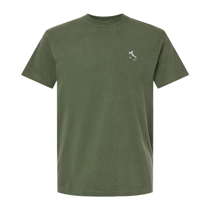 Italia Basic Embroidered Tee