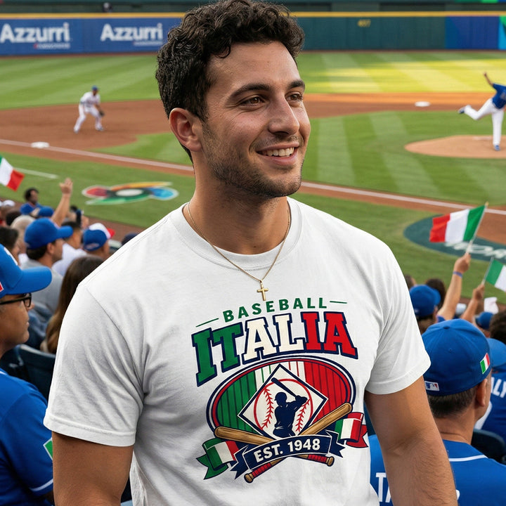 Italia Baseball Heritage Tee