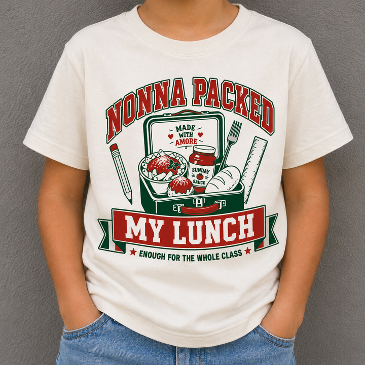 Youth Nonna Packed My Lunch Tee